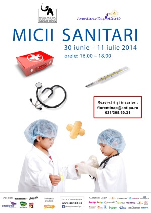 Micii Sanitari, la Muzeul Antipa